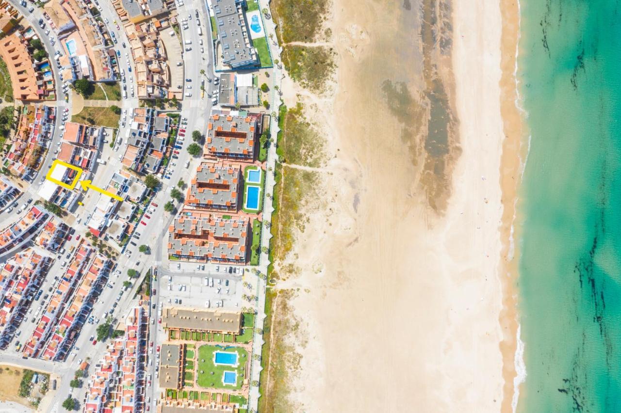 Apartamento con terraza Tarifa Exterior foto